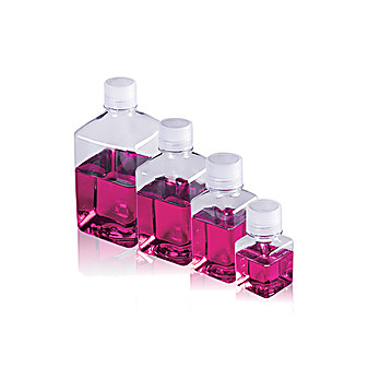 labForce® Sterile Square PET Media Bottles
