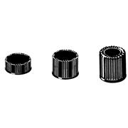 Bulk Black Phenolic Caps