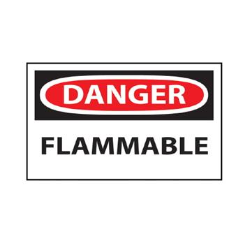 OSHA Flammable Danger Signs