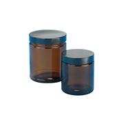 Straight-Sided Glass Jars