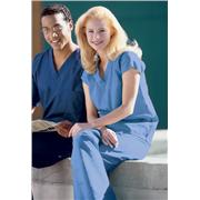 Unisex Set-in Sleeve Scrub Shirts