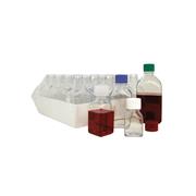Graduated Square Polycarbonate Bottles