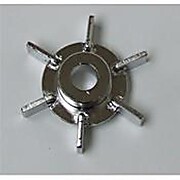 Vertical Disk Impeller, 3L Bioreactor - 2 1/4 OD"