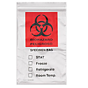 Econo-Zip Red Specimen Bags