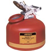 Red Liquid Disposal Cans