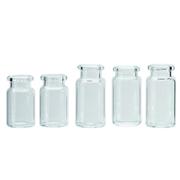 JIUWU 20ml (0.6 oz) Clear Glass Vials Liquid Sample Glass Bottles Screwcap Lab Capacity Container Pack of 20