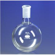 Corning Pyrex Borosilicate Glass Flat Bottom Boiling Flask, 250mL Capacity