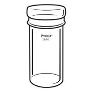 PYREX Low-Form Glass Weighing Bottles, Quantity: Case of 6