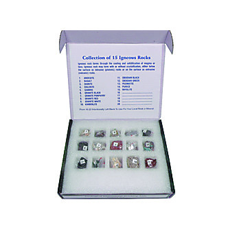United Scientific™ Igneous rock set 15