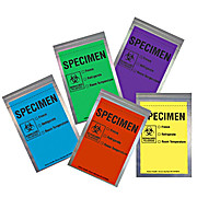 Econo-Zip Color Specimen Bag