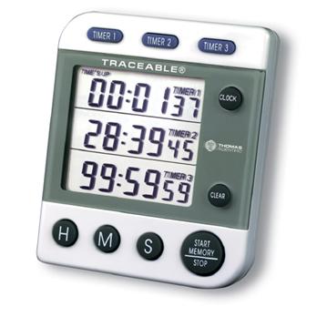 Traceable® Three-Alarm Timers