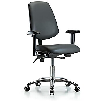 Vinyl Chair Chrome - Carbon Supernova Vinyl