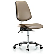 Class 100 Vinyl Clean Room Chair - Taupe Supernova Vinyl