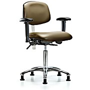 Class 100 Vinyl Clean Room Chair - Taupe Supernova Vinyl