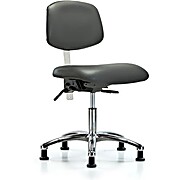 Class 100 Vinyl Clean Room Chair - Carbon Supernova Vinyl