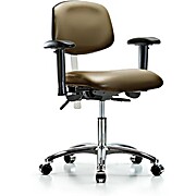 Class 100 Vinyl Clean Room Chair - Taupe Supernova Vinyl
