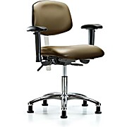 Class 100 Vinyl Clean Room Chair - Taupe Supernova Vinyl