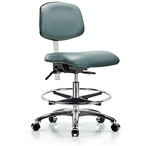 Class 100 Vinyl Clean Room Chair Storm Supernova Vinyl