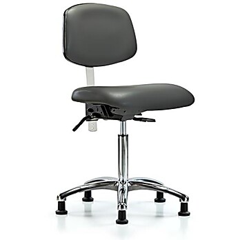 Class 100 Vinyl Clean Room Chair - Carbon Supernova Vinyl