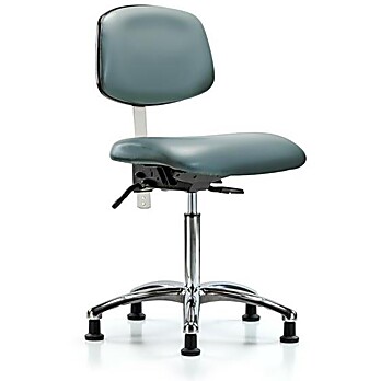 Class 100 Vinyl Clean Room Chair - Storm Supernova Vinyl