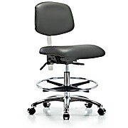 Class 100 Vinyl Clean Room Chair - Carbon Supernova Vinyl