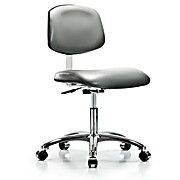 Class 10 Clean Room Vinyl Chair Chrome - Sterling Supernova Vinyl