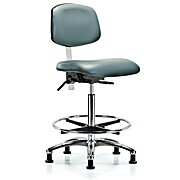 Class 100 Vinyl Clean Room Chair - Storm Supernova Vinyl