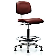 Class 10 Clean Room Vinyl Chair Chrome - Borscht Supernova Vinyl