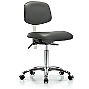 Class 100 Vinyl Clean Room Chair - Carbon Supernova Vinyl