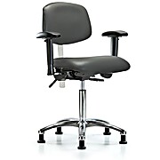 Class 100 Vinyl Clean Room Chair - Carbon Supernova Vinyl