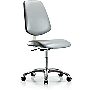 Class 10 Clean Room Vinyl Chair Chrome - Sterling Supernova Vinyl
