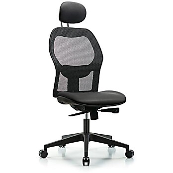 Executive Windrowe Mesh Back Chair with Carbon Supernova Seat