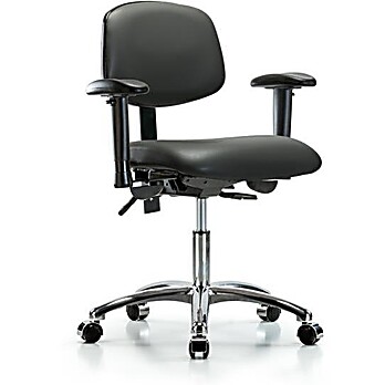 Vinyl Chair Chrome - Carbon Supernova Vinyl