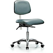 Class 100 Vinyl Clean Room Chair - Storm Supernova Vinyl