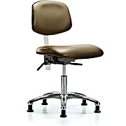 Class 100 Vinyl Clean Room Chair - Taupe Supernova Vinyl