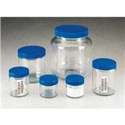 I-Chem Tall Clear Glass Jars, 1000 mL, 12/Case