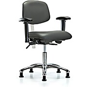 Class 100 Vinyl Clean Room Chair - Carbon Supernova Vinyl