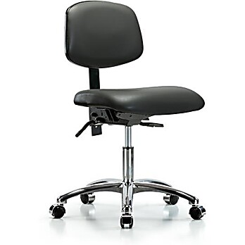Vinyl Chair Chrome - Carbon Supernova Vinyl