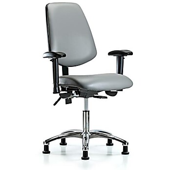 Vinyl Chair Chrome - Sterling Supernova Vinyl