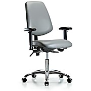 Vinyl Chair Chrome - Sterling Supernova Vinyl