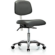 Class 100 Vinyl Clean Room Chair - Carbon Supernova Vinyl