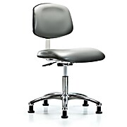 Class 10 Clean Room Vinyl Chair Chrome - Sterling Supernova Vinyl