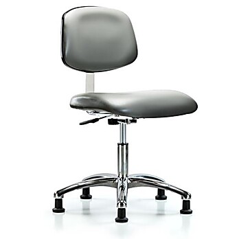 Class 10 Clean Room Vinyl Chair Chrome - Sterling Supernova Vinyl