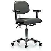 Class 100 Vinyl Clean Room Chair - Carbon Supernova Vinyl