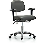 Class 100 Vinyl Clean Room Chair - Carbon Supernova Vinyl