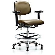 Class 100 Vinyl Clean Room Chair - Taupe Supernova Vinyl