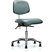 Class 100 Vinyl Clean Room Chair - Storm Supernova Vinyl