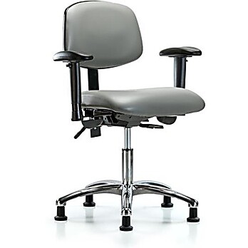 Vinyl Chair Chrome - Sterling Supernova Vinyl
