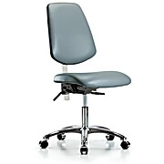 Class 100 Vinyl Clean Room Chair - Storm Supernova Vinyl