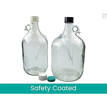 Safety Coated Clear Jug